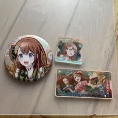 プロセカ　グリッター缶バッチ　アニバーサリー メモステ　花里みのり