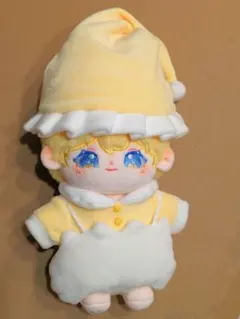 20cm 着せ替え　ぬいぐるみ服 可愛３点　イェロー　帽子　たまご　卵　鳥
