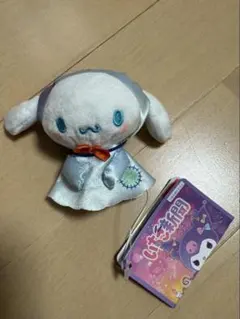 サンリオ いちご新聞 コラボ マスコット シナモロール 新品 非売品