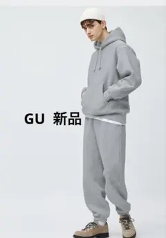 ヘビーウェイトスウェットワイドパンツ裏起毛XL