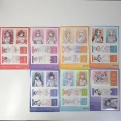 学園アイドルマスター オリジナルクリアシート全7種