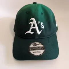 NEW ERA 9TWENTY キャップ オークランド・アスレチックス使用感あり