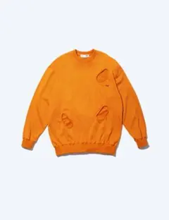 TOGA ARCHIVES ホール スウェット オレンジ