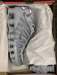 NIKE SHOX TL 26.5cm WOLF GREY