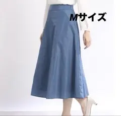 【新品タグ付き】Reflect フレアスカート 9号 M ブルー パンチンのサムネイル