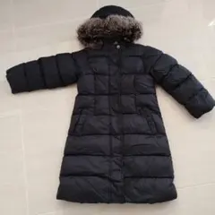 プチバトー コート　ロング　ダウン アウター　中綿　女の子　4ans 100cm
