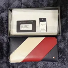 TOMMY HILFIGER トミーヒルフィガー トリコロール 長財布
