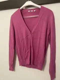 UNIQLO ピンク カーディガン Sサイズ