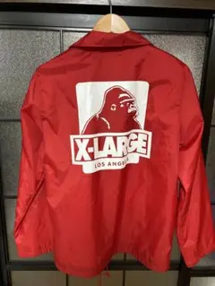 X-LARGE レッド ナイロンジャケット Mサイズ