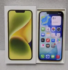iPhone 14 256GB イエロー SIMフリー ジャンク 通信障害あり - メルカリ