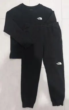 ノースフェイス　キッズ　スウェット　上下　セットアップ　130　ブラック