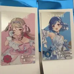 にじさんじ　ランダムメタルカード　西園チグサ　魔界ノりりむ