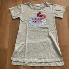Hello Kitty スパンコール半袖ワンピース