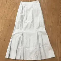 Flower マーメイドスカート　グレーのサムネイル
