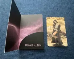BLACKPINK DEADLINEソウル　Weverse 特典　ジェニ　トレカ