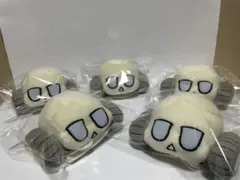 希少　やわらか戦車ブルブルマスコット　ぬいぐるみ5点セット