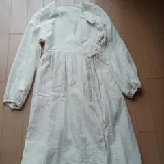 無印良品　ふんわりしぼガーゼロングカーディガン　Lサイズ