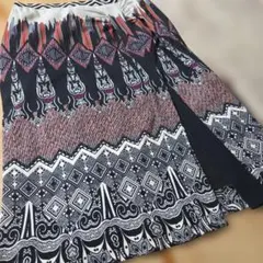 ETRO 2022 ニット フローラル柄 プリーツフレアスカート 42 - メルカリ
