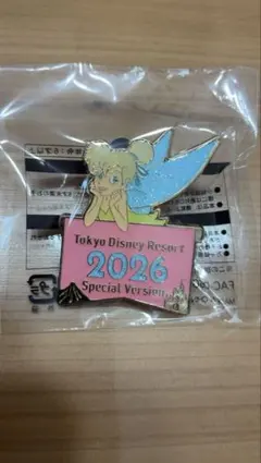 【限定】2026年 東京ディズニーリゾート ティンカーベル ピンバッジ