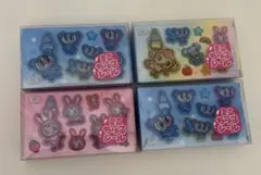 ナルミヤキャラクターズ　ミニちゅるシール　4点セット