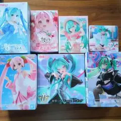 初音ミク 桜ミク フィギュア まとめ売り 8点セット 未開封 パンク シナモン 初音ミク 桜ミク フィギュア まとめ売り 8点セット 未開封 パンク