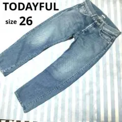 ✨美品✨TODAYFUL Cary's Denim ストレートデニム エクリュ - メルカリ