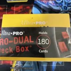Ultra PRO PRO DUAL Deck Box イエロー 180サイズのサムネイル