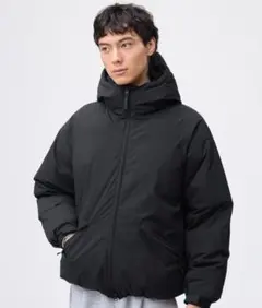 【12/11まで】新品未使用 GU ウォームパデッドパーカ Lサイズ