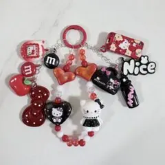 ハローキティ じゃらじゃらキーホルダー