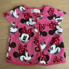 Disney baby ミニーマウス ベビーベスト ピンク