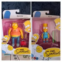 新品☆2個セット☆THE SIMPSONS フィギュア