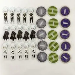 ツイステ シルバー ミニアクスタ ミニアクリルスタンド 運動着 実験服 式典服