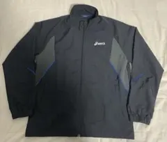 asics アシックス　メンズ　ジャージ　上　ジャケット　ブラック　M