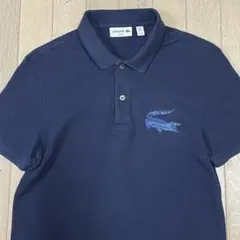 ラコステ　リアルワニ　ビッグロゴ　ビッグワニ　ポロシャツ　ロベール ジョルジュ