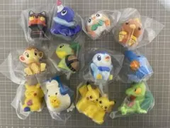 のんびりライフ フィギュアコレクション ガチャ ポッチャマ ピカチュウ