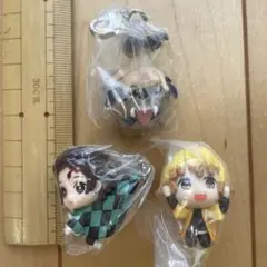 鬼滅の刃 つまんでつなげてマスコット ３個セット①