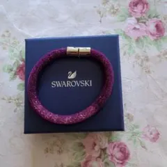 Swarovski パープル ブレスレット