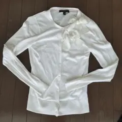 BANANA REPUBLIC ホワイトカーディガン XS