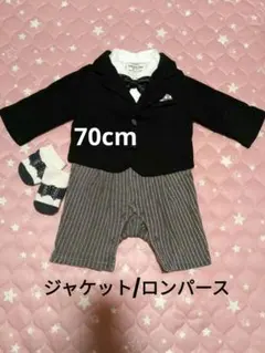 フォーマルロンパースとジャケットセット