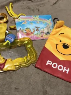 東京ディズニーリゾート プーさん パスケース３点セット