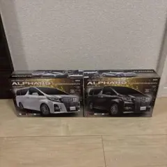 トヨタ アルファード ラジコンカー 黒白　2台セット　新品未開封のサムネイル