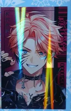 ぎゃうるふ ランダムチェキ風カード うるふver 赤城ウェン