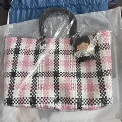 新品　familiar ファミリア　メルカドバッグ　ピンクのサムネイル