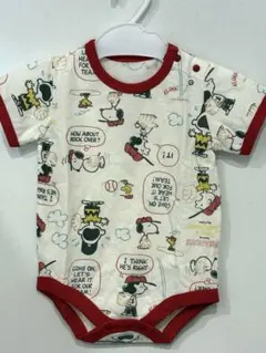 PEANUTS 半袖ロンパース 80cm 新品のサムネイル