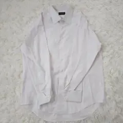 メンズワイシャツ長袖 白