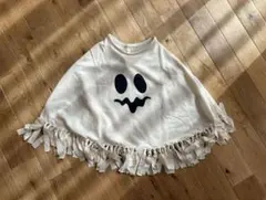 ハロウィンポンチョ　キッズ　仮装　おばけ　コスプレ　ぽんちょ