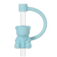 スタバ リユーザブルコールドカップ 専用ストローキャップ ベアリスタ ブルー