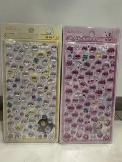 【新品・正規品】ボンボンドロップシール mini しずくちゃん2種セット
