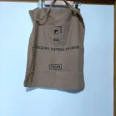 3COINS　ワンハンドル　 トートバッグ ブラウン
