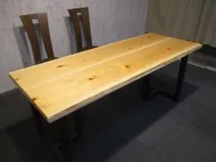 ＃1696■　檜　ヒノキ　テーブル　ローテーブル　ダイニング　座卓　一枚板　天板 1696□ 檜 ヒノキ テーブル ローテーブル ダイニング 座卓 一枚板 天板